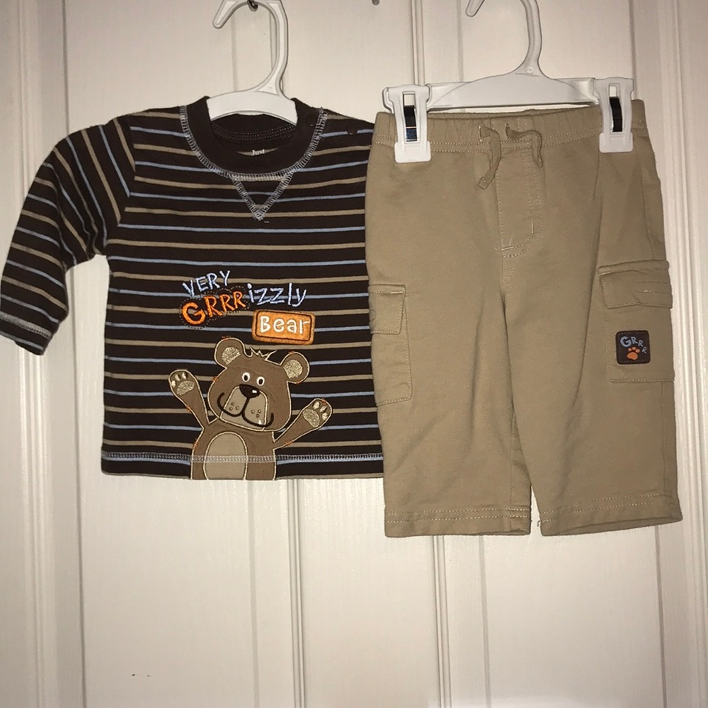 Carter’s pants with long sleeve shirt